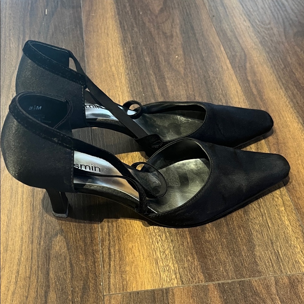 Elegant Jasmin Black Women's Heels